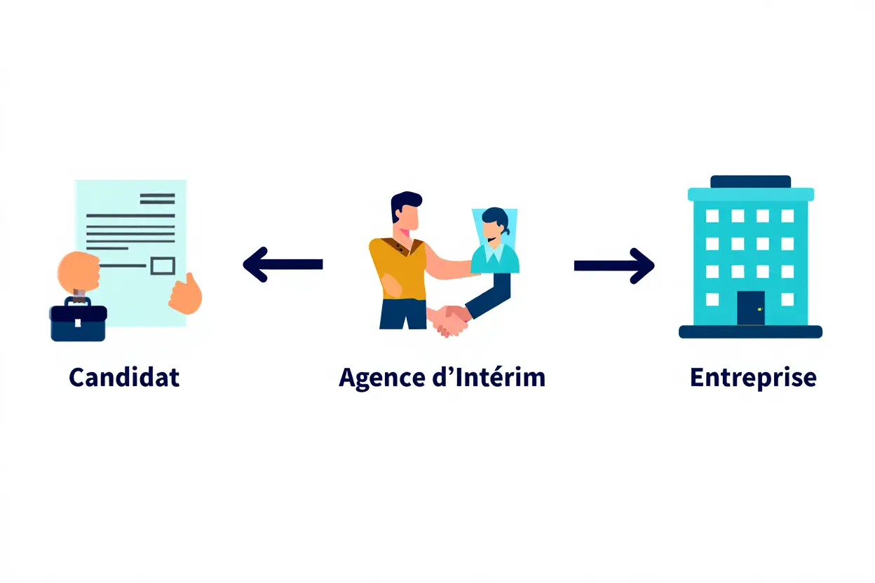 Fonctionnement d'une agence d'intérim