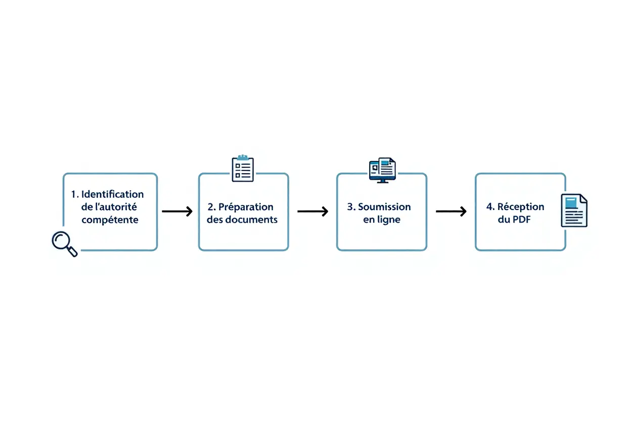 Processus d'obtention du certificat A1