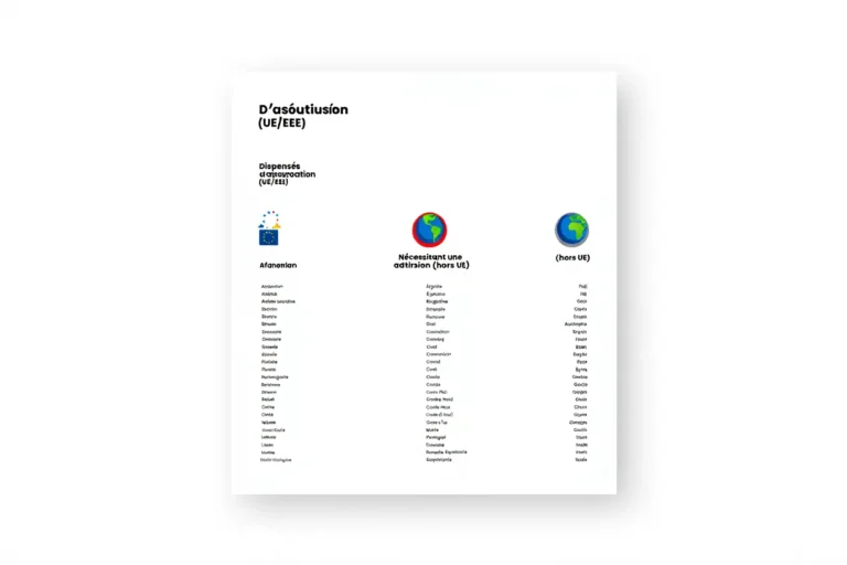 Catégories de travailleurs étrangers
