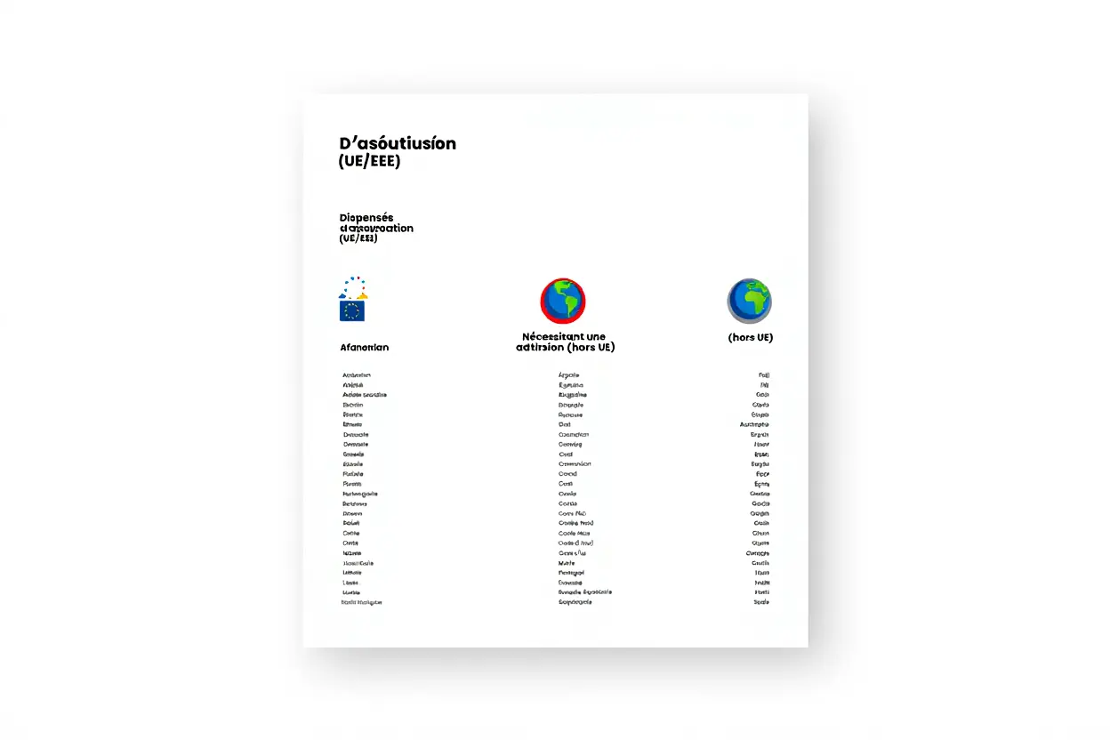 Catégories de travailleurs étrangers