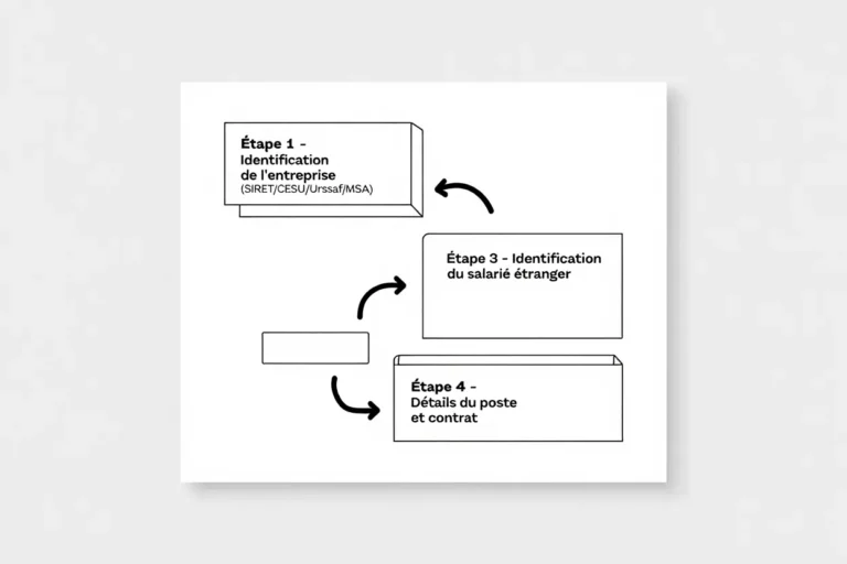 Procédure ANEF-Immipro en quatre étapes