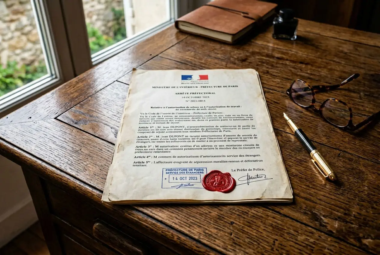 Document officiel de reconnaissance