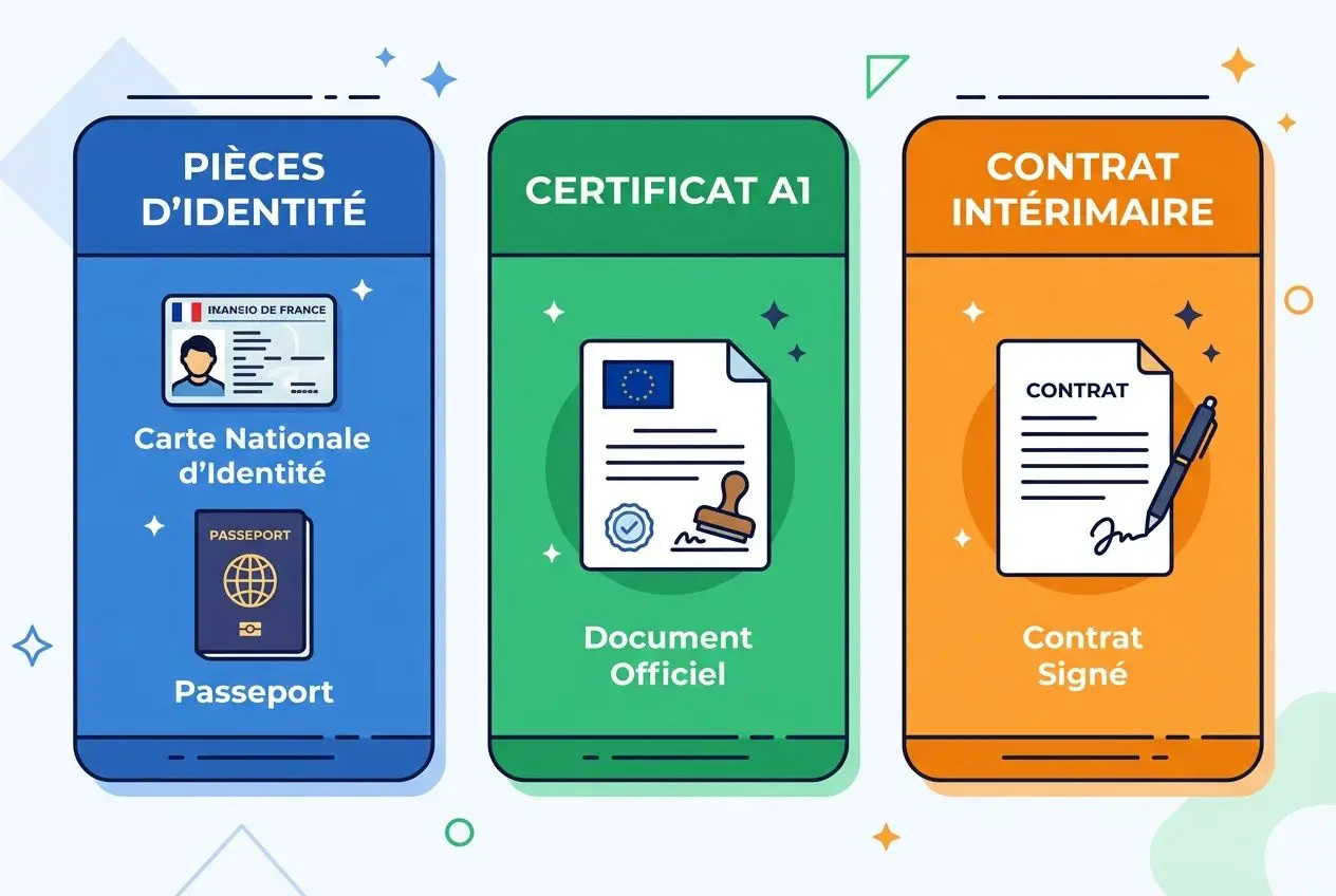 Étapes pour s'inscrire en intérim en tant que travailleur européen